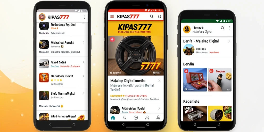 Antarmuka KIPAS777 dengan berita terbaru yang menarik.