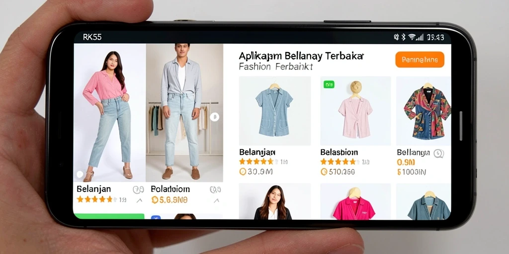 Tampilan antarmuka aplikasi RK55 yang menarik dan modern.