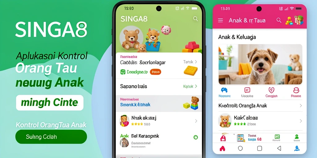 Antarmuka SINGA8 yang ramah pengguna dan intuitif.